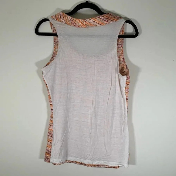 The Limited Top Women’s Medium Orange Satin Sleeveless Blouse Cowl Neck - Picture 5 of 6